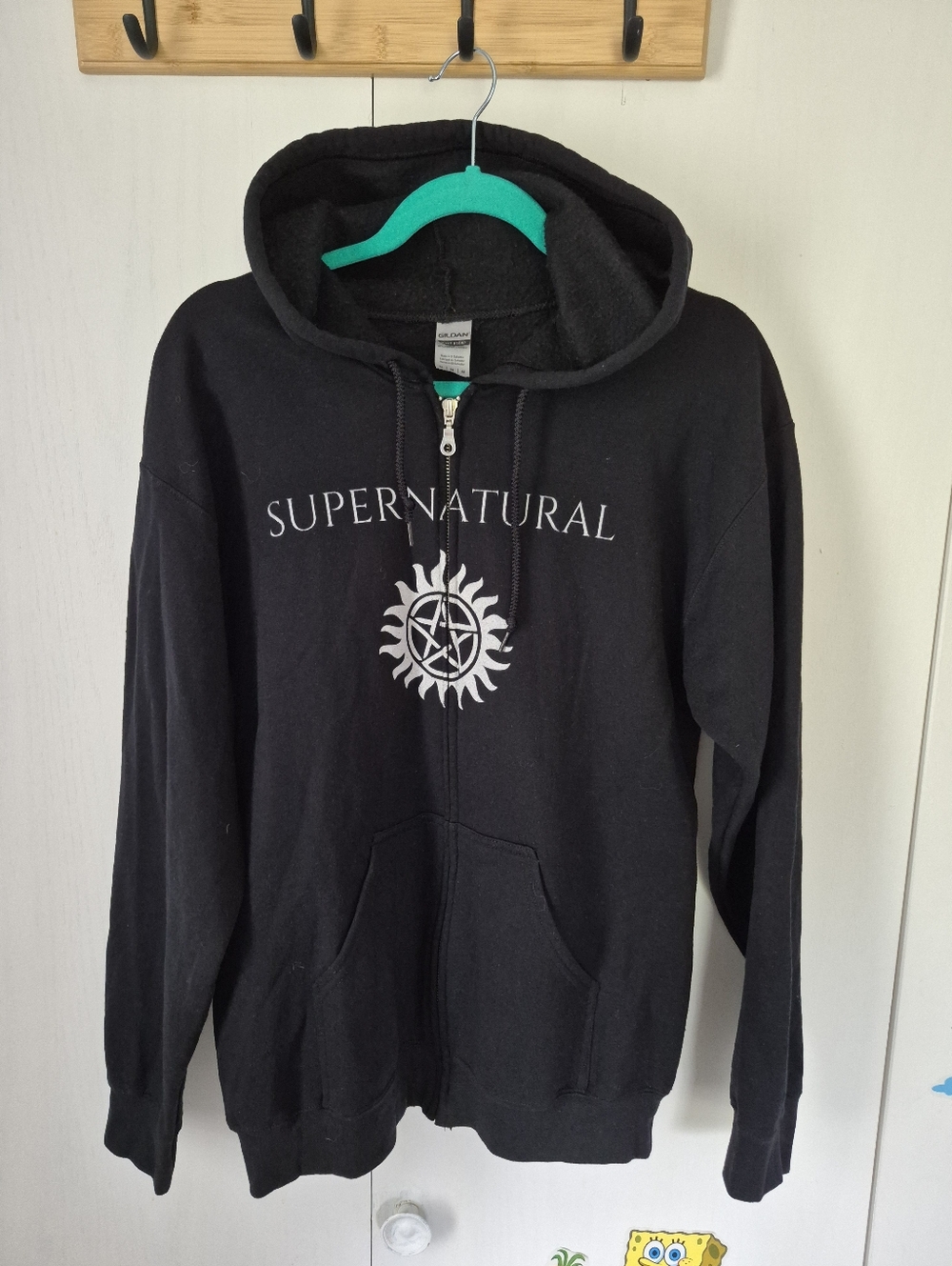 Supernatural Black Zip Up Hoodie